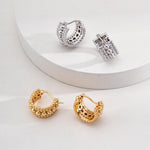 Vintage Chic 18K Gold Plated Earrings - Gembea Jewelry