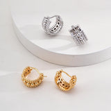 Vintage Chic 18K Gold Plated Earrings - Gembea Jewelry