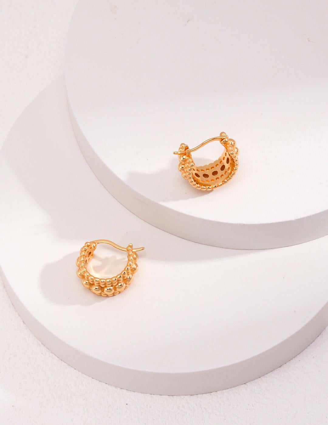 Vintage Chic 18K Gold Plated Earrings - Gembea Jewelry