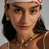 Vintage Sterling Silver Hoop Earrings - Gembea Jewelry