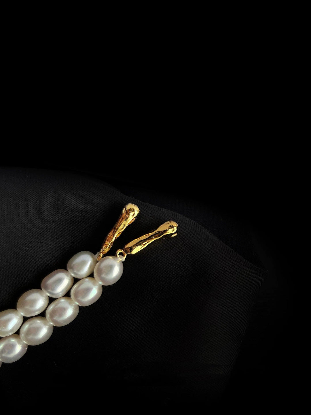 Vintage Long Pearl Beaded Drop Earrings GEMBEA JEWELRY