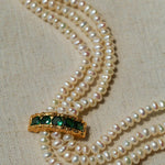 Vintage Multi-layered Natural Pearl Necklace - Gembea Jewelry