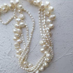 Vintage Natural Pearl Multilayer Necklace - Gembea Jewelry