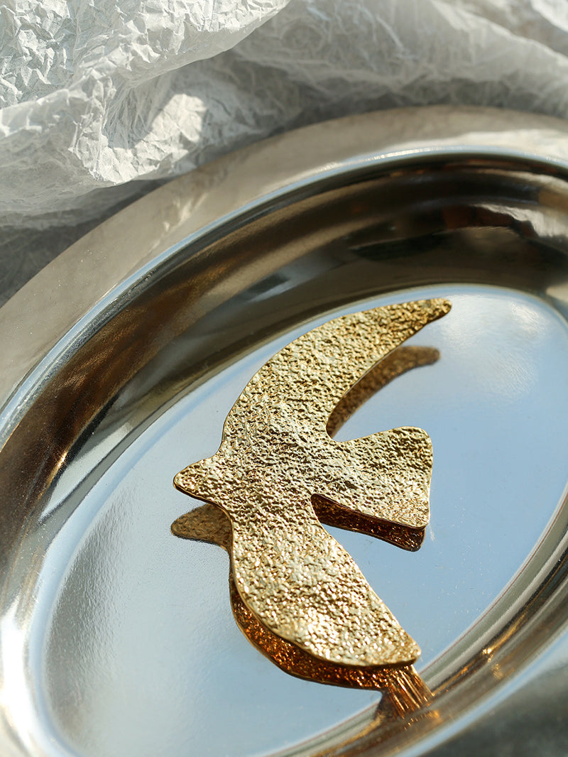 Vintage Peace Dove Brooch gembea jewelry