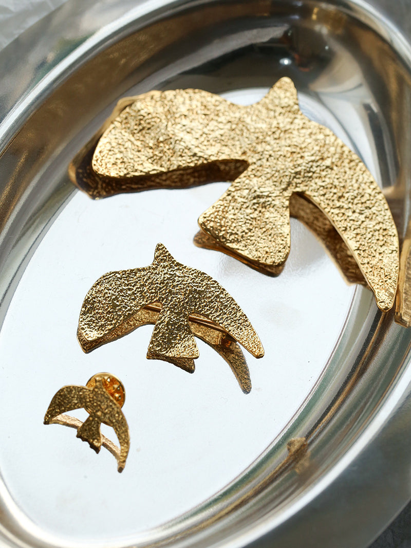 Vintage Peace Dove Brooch gembea jewelry