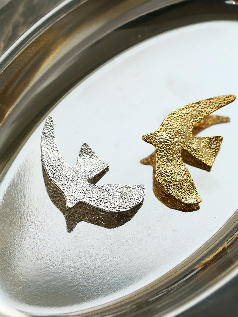 Vintage Peace Dove Brooch gembea jewelry