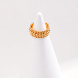 Vintage Small Round Bead Sterling Silver Ring - Gembea Jewelry