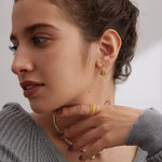 Vintage Small Round Bead Sterling Silver Ring - Gembea Jewelry
