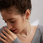 Vintage Small Round Bead Sterling Silver Ring - Gembea Jewelry
