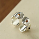 Vintage Tribal Coin Open Ring gembea jewelry