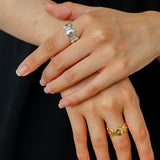 Vintage Tribal Coin Open Ring gembea jewelry