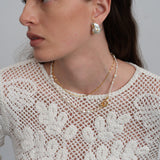 Viva Natural Baroque Pearl Stud Earrings gembea jewelry