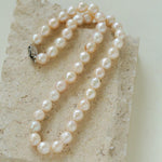 Wrinkled Baroque pearl Beaded Necklace - Gembea Jewelry