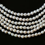 Wrinkled Baroque pearl Beaded Necklace - Gembea Jewelry