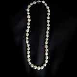 Wrinkled Baroque pearl Beaded Necklace gembea jewelry