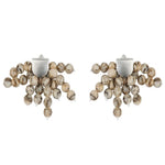 Zebra Stone Tassel Drop Earrings gembea jewelry