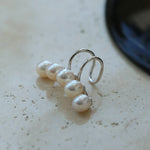 Balance Beam Freshwater Pearl Single Ear Clip gembea jewelry