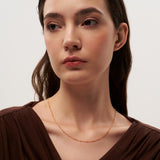 Minimalist Simple Gold Chain Necklace gembea jewelry