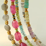 Joy Beads Gray Moonstone Bracelet
