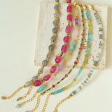Joy Beads Gray Moonstone Bracelet