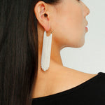 Bright Galaxy Falls Long Tassel Earrings