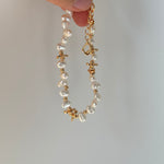 Natural Freshwater Pearl Beaded Bracelet gembea jewelry