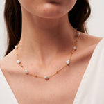 Irregular Baroque Pearl Chain Necklace