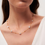 Irregular Baroque Pearl Chain Necklace