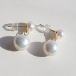 Petite Pearl Drop Studs Earrings