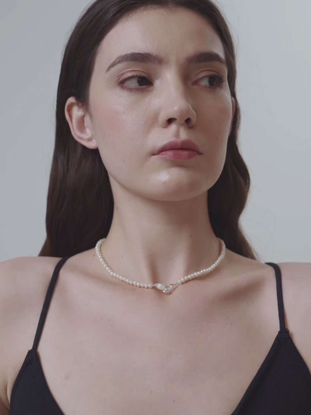 Bean Pod Freshwater Pearl Beaded Necklace gembea jewelry