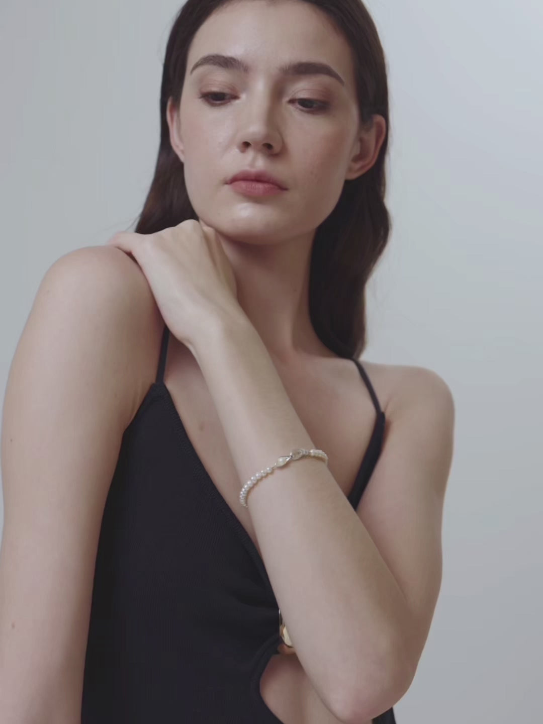 Bean Pod Freshwater Pearl Beaded Bracelet gembea jewelry