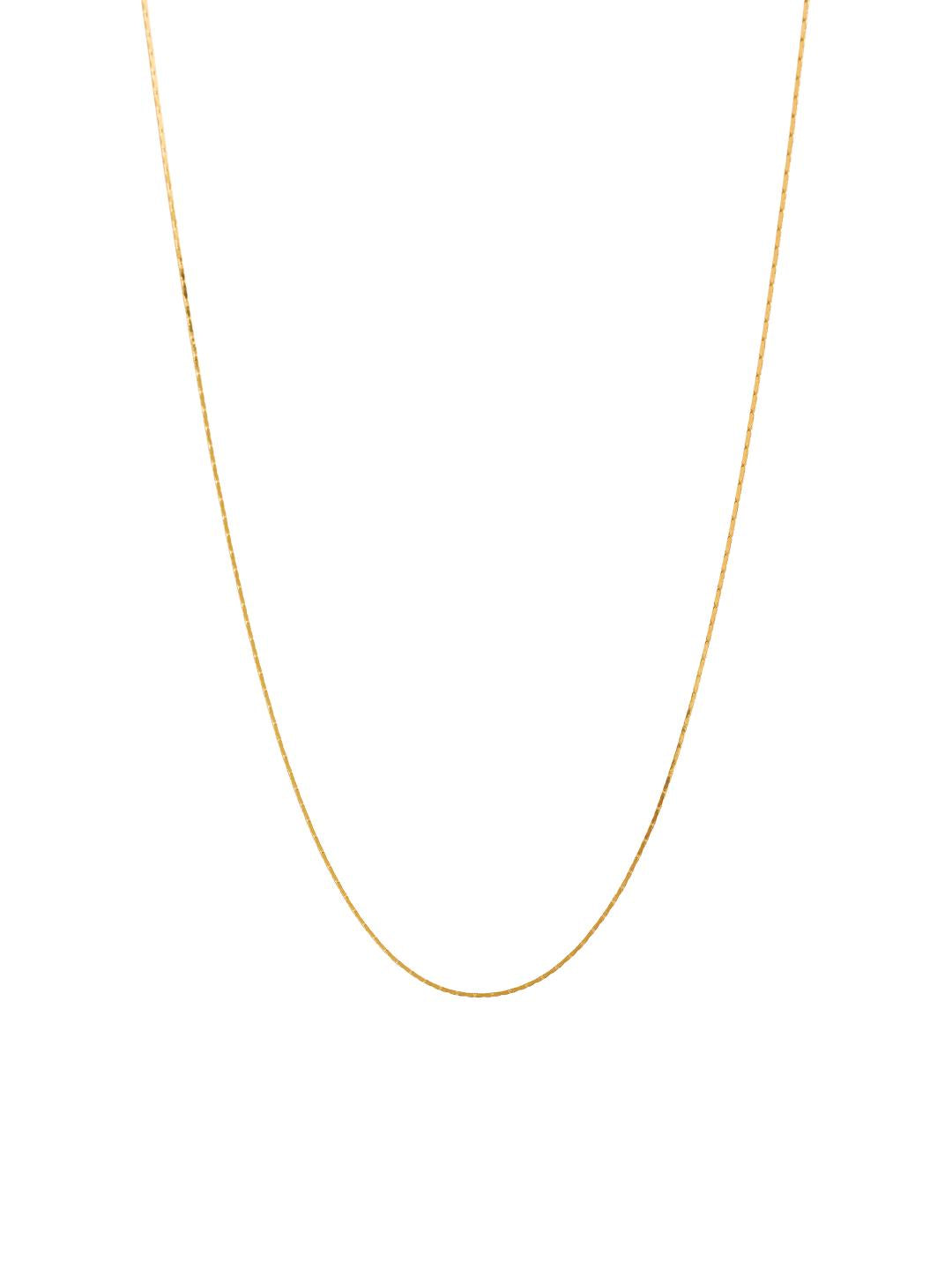 simple gold chain fine necklace gembea jewelry