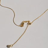 Simple Gold Chain Fine Necklaces gembea jewelry