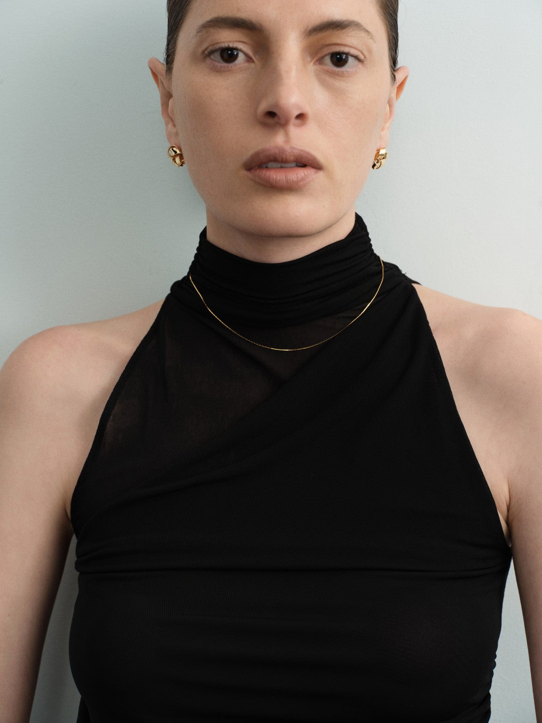 Simple Gold Chain Fine Necklaces gembea jewelry