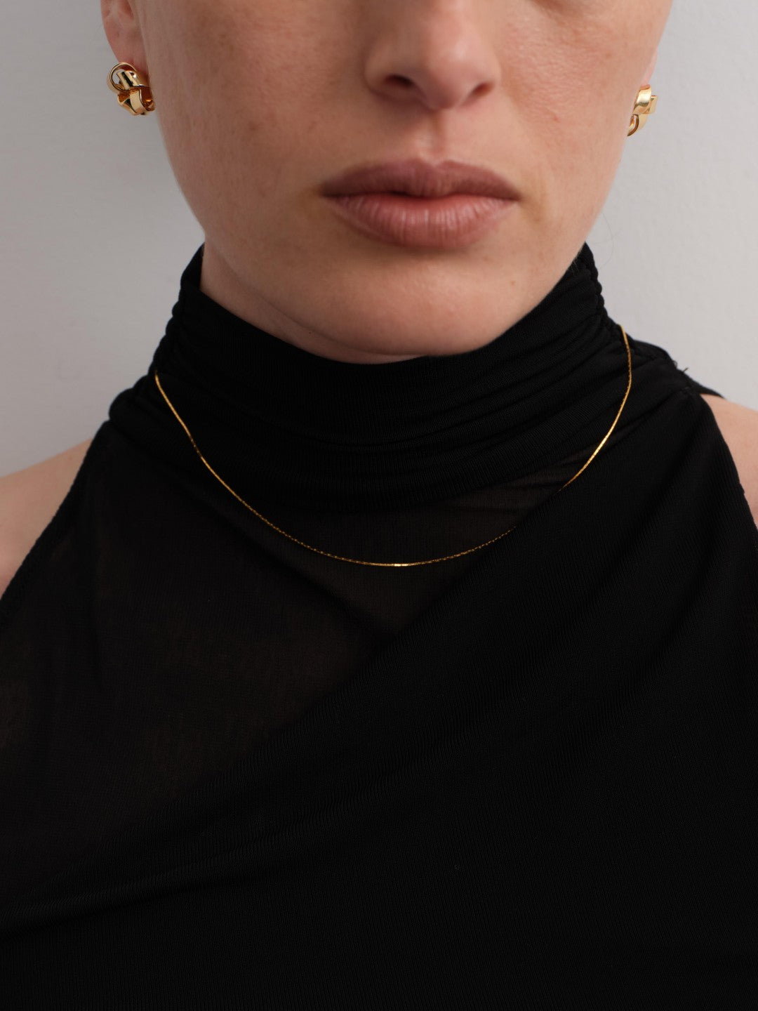 Simple Gold Chain Fine Necklaces gembea jewelry