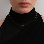 Simple Gold Chain Fine Necklaces gembea jewelry