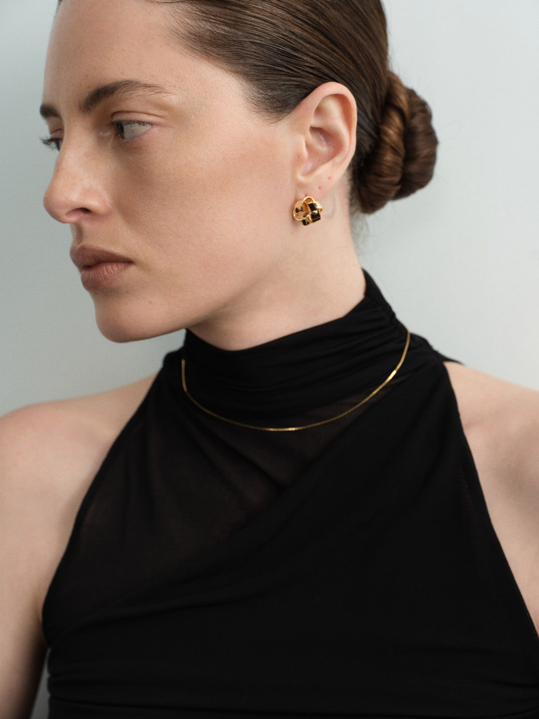 Simple Gold Chain Fine Necklaces gembea jewelry