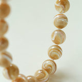 Sun Golden Conch Shell Bead Necklace gembea jewelry