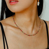Joy Beads Tourmaline Beads Necklace