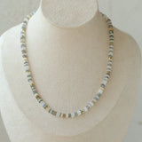 Gioia perle bianche Moonstone Perle Collana