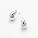 Sterling Silver Drop Stud Earrings Gembea