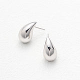 Sterling Silver Drop Stud Earrings Gembea