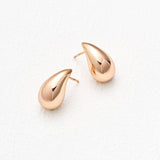 18K Gold Sterling Silver Drop Stud Earrings Gembea