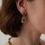  Black Zircon Earrings