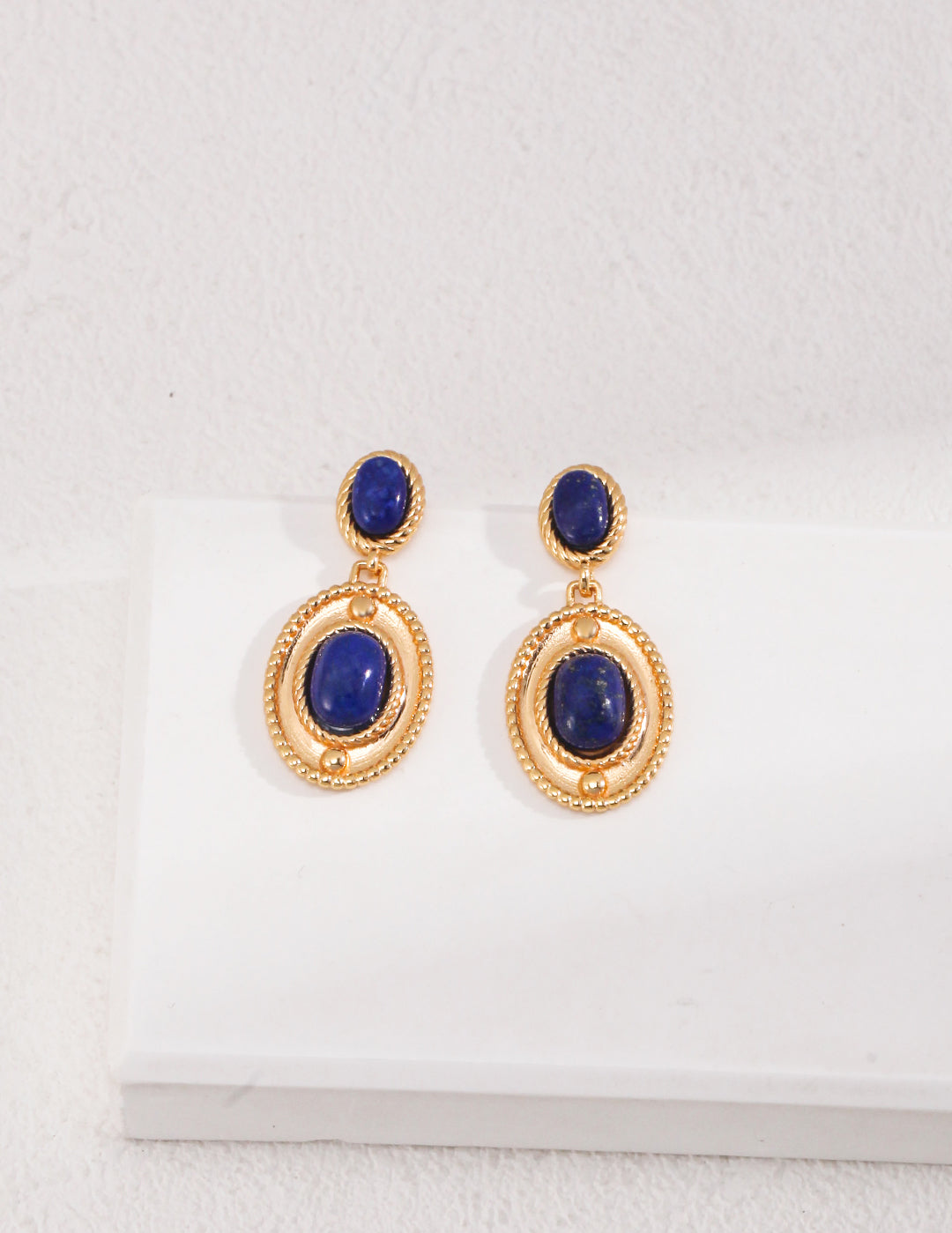 Lapis Lazuli Gemstone Earrings