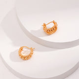 Vintage Chic 18K Gold Plated Earrings