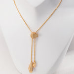 Adjustable Long Pull Pearl Necklaces