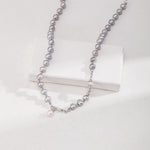 Grey Freshwater Pearl Necklaces