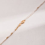 Natural Texture Chain Freshwater Pearl Necklaces