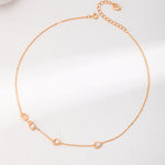 Elegant Chain and Pearl Stacking Necklace